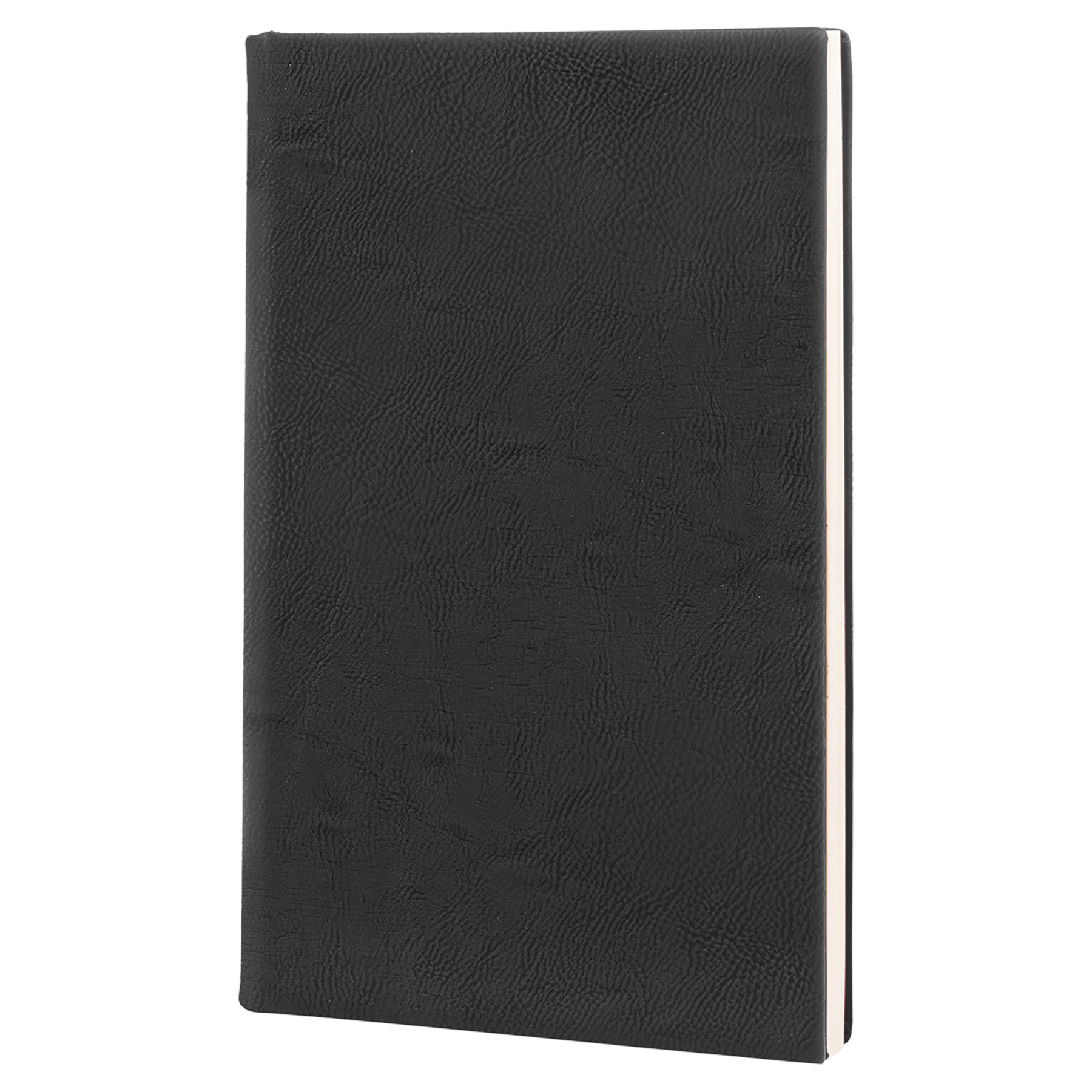 5.25" x 8.25" Black/Silver Leatherette Sketch Book – item GFT2218 image 4