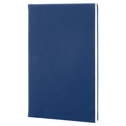 5.25" x 8.25" Blue/Silver Leatherette Sketch Book – item GFT2222 image 4
