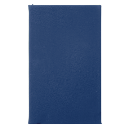 5.25" x 8.25" Blue/Silver Leatherette Sketch Book – item GFT2222 image 3