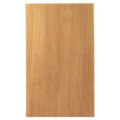 5.25" x 8.25" Bamboo Leatherette Sketch Book – item GFT2223 image 3