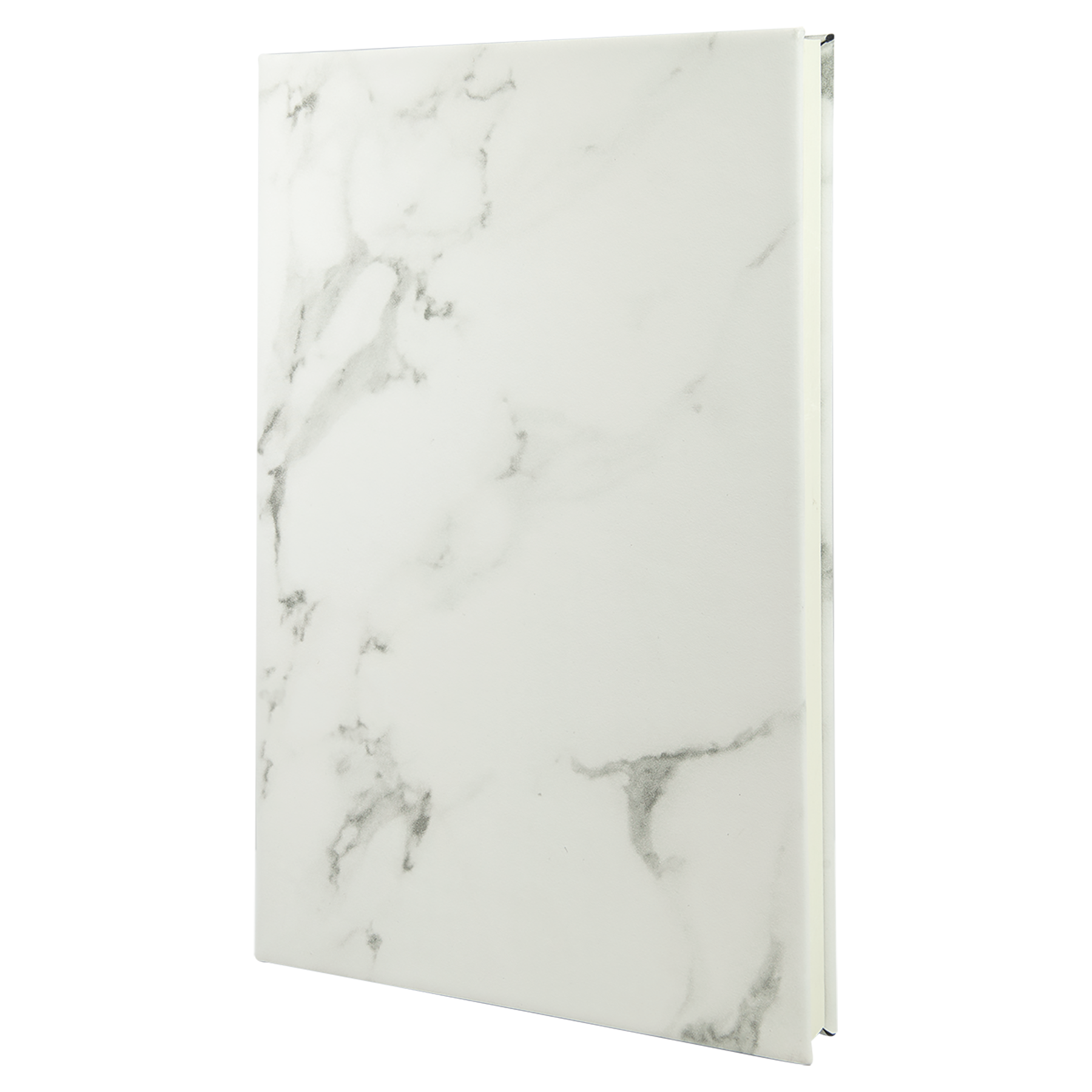 5.25" x 8.25" White Marble Leatherette Sketch Book – item GFT2224 image 4