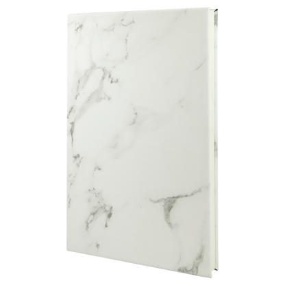 5.25" x 8.25" White Marble Leatherette Sketch Book – item GFT2224 image 4