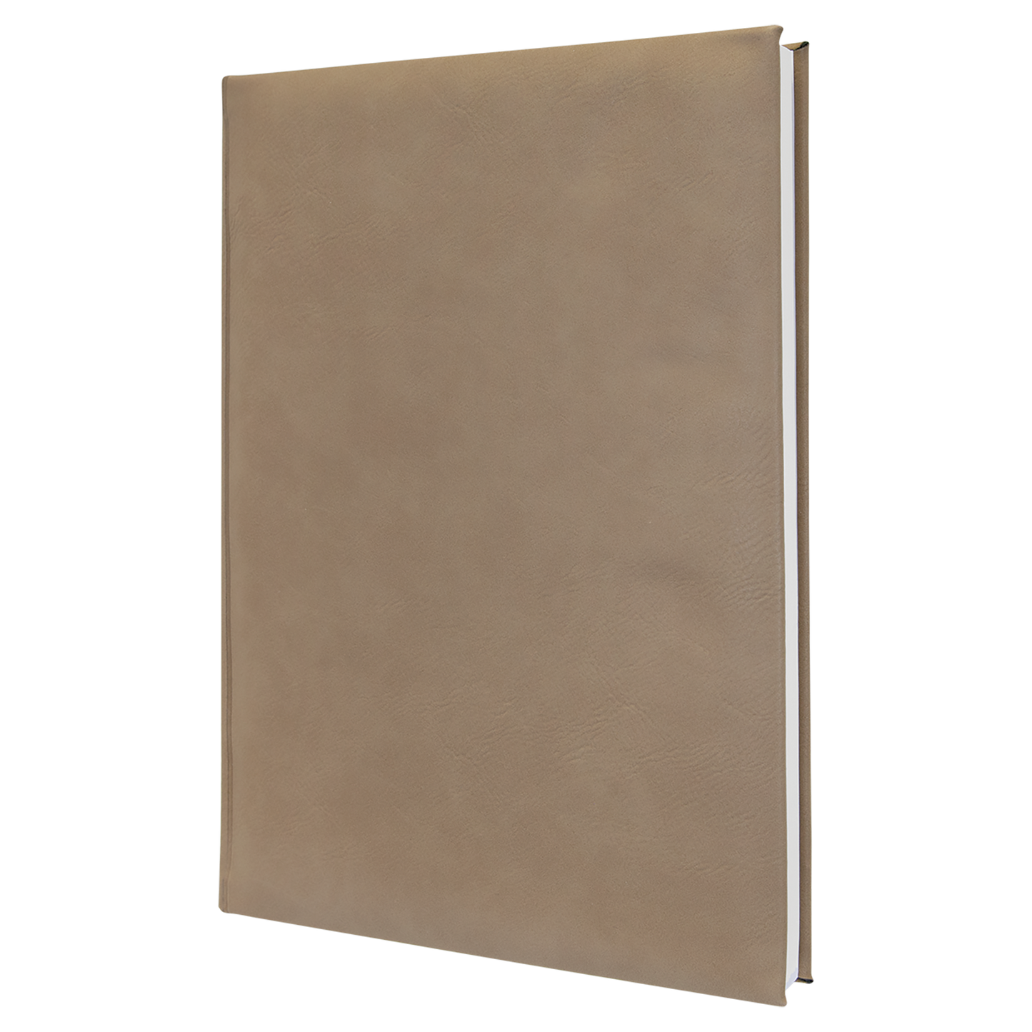 7" x 9.75" Light Brown Leatherette Journal – item GFT2235 image 4