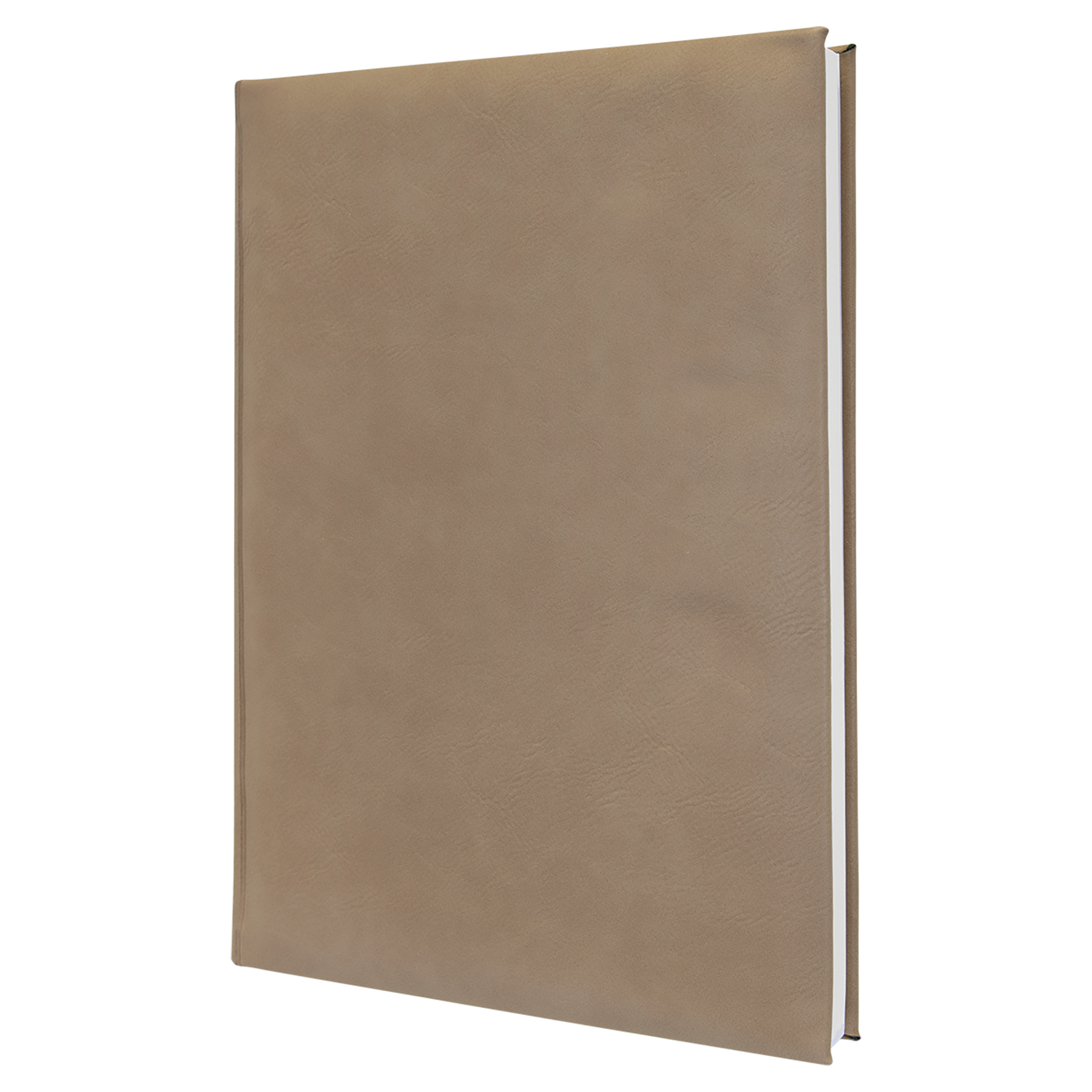 7" x 9.75" Light Brown Leatherette Journal – item GFT2235 image 4