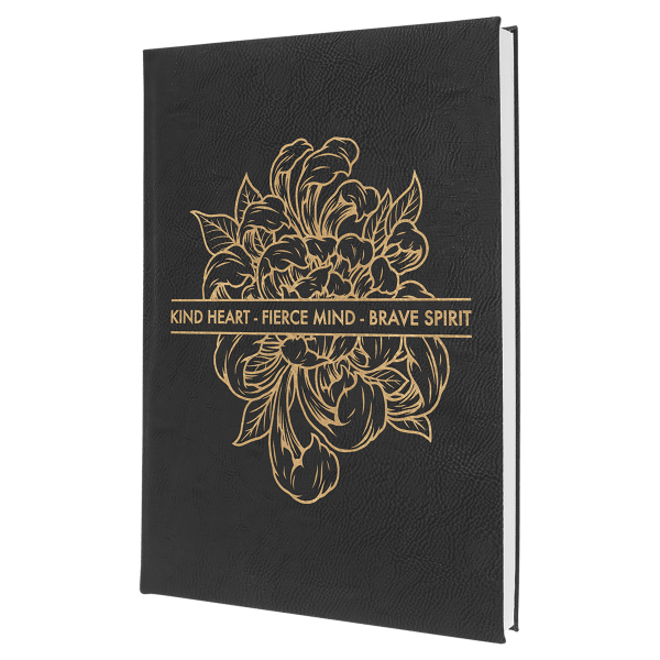 7" x 9.75" /Gold Leatherette Journal – item GFT2237 image 5