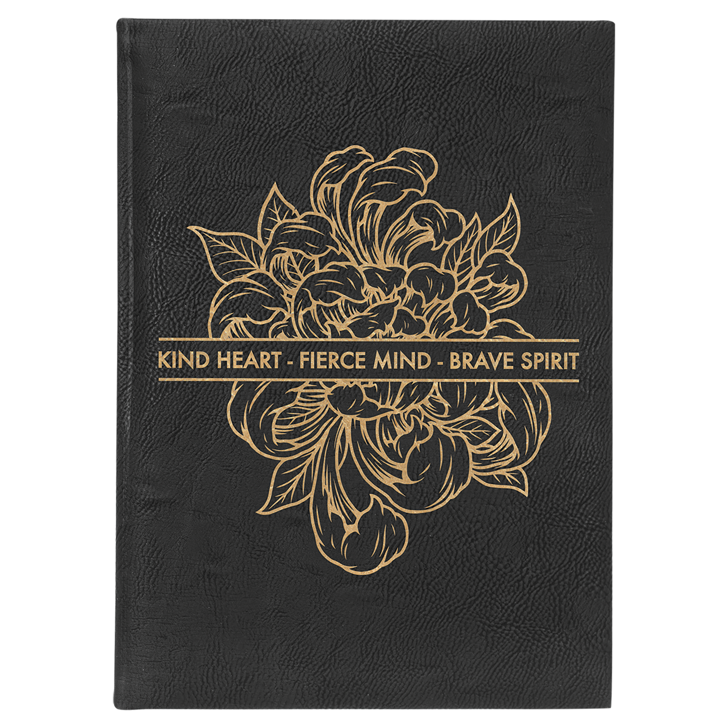 7" x 9.75" /Gold Leatherette Journal – item GFT2237 image 2