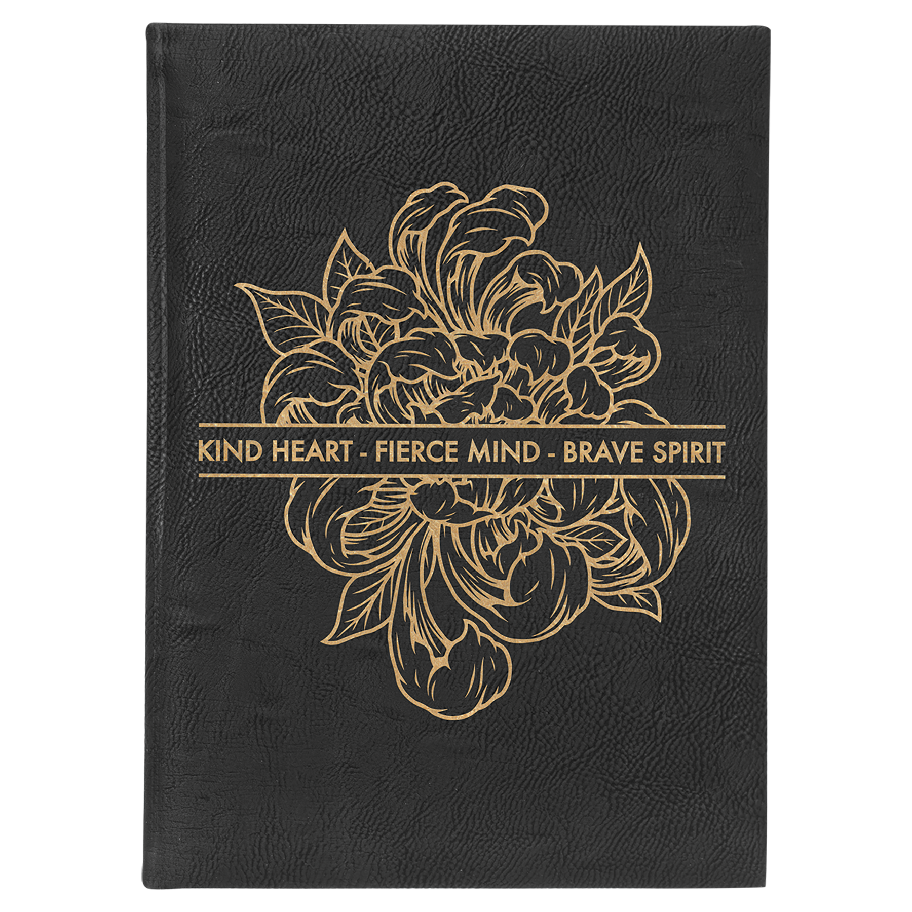 7" x 9.75" /Gold Leatherette Journal – item GFT2237