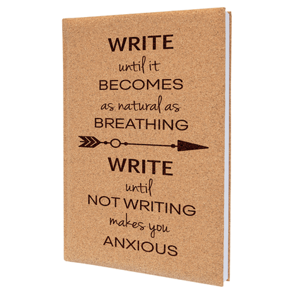7" x 9.75" Cork Leatherette Journal – item GFT2244 image 5