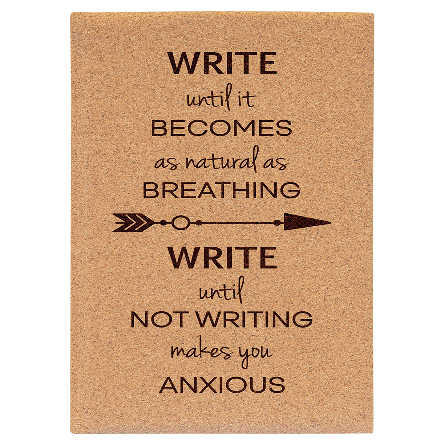 7" x 9.75" Cork Leatherette Journal – item GFT2244 image 2
