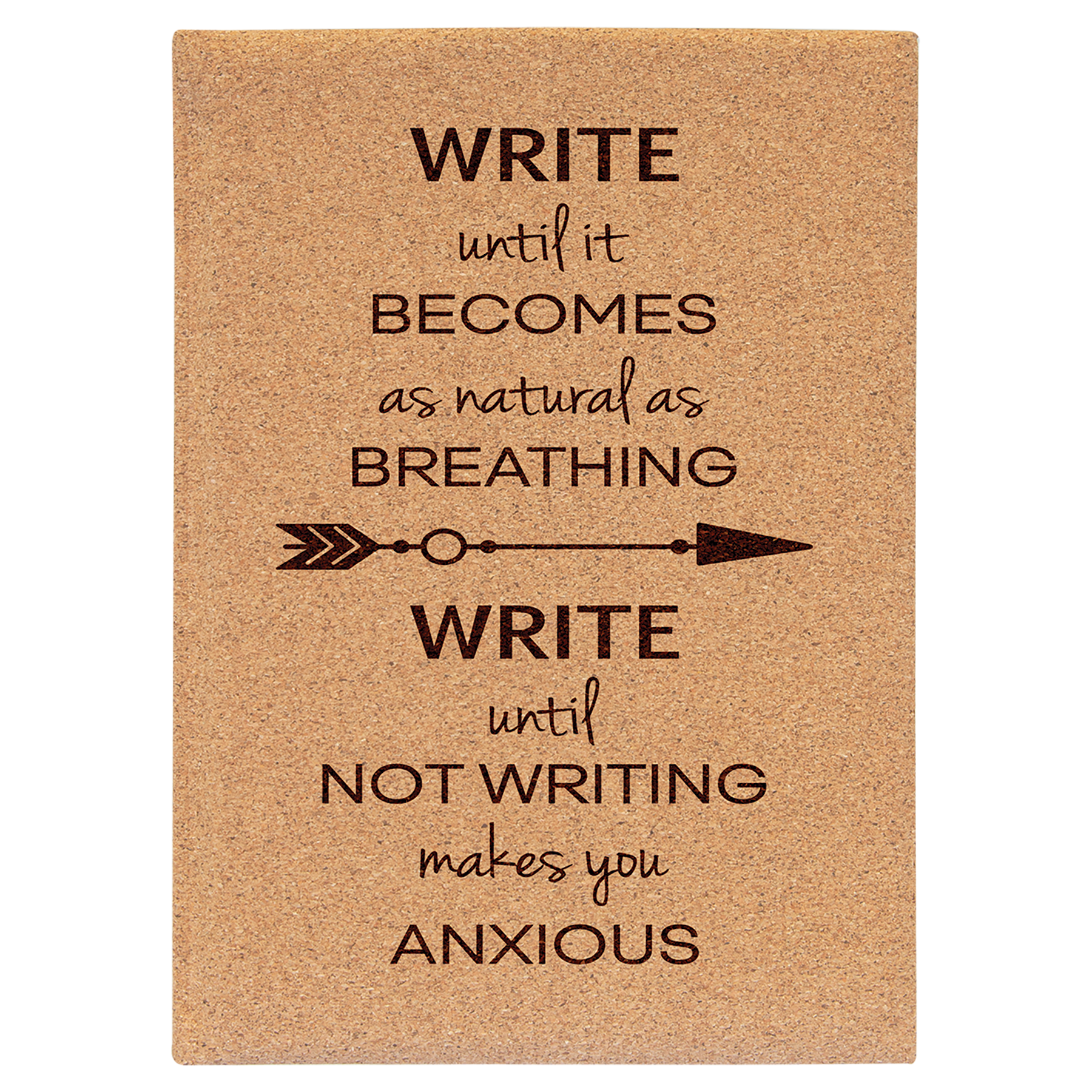 7" x 9.75" Cork Leatherette Journal – item GFT2244 image 2