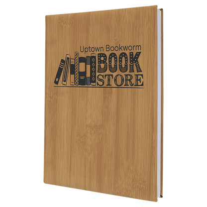 7" x 9.75" Bamboo Leatherette Journal – item GFT2247 image 5