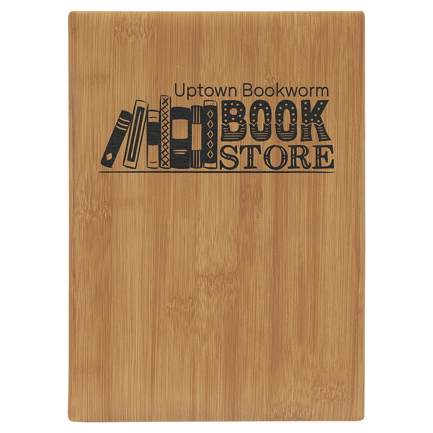 7" x 9.75" Bamboo Leatherette Journal – item GFT2247 image 2