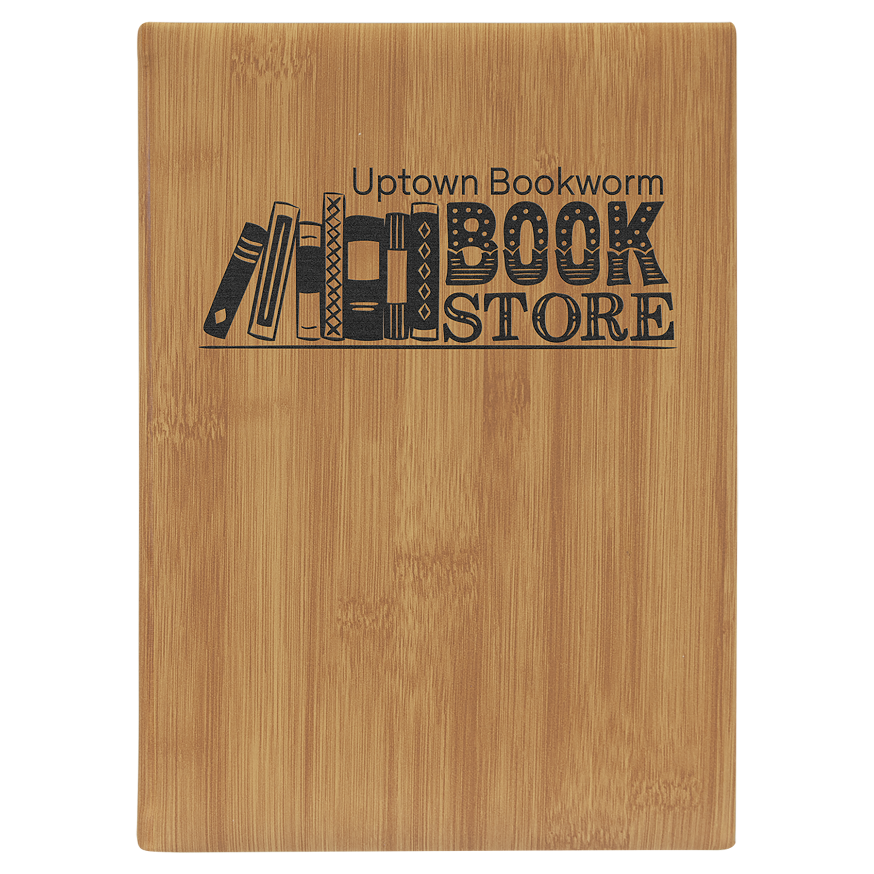 7" x 9.75" Bamboo Leatherette Journal – item GFT2247 image 2