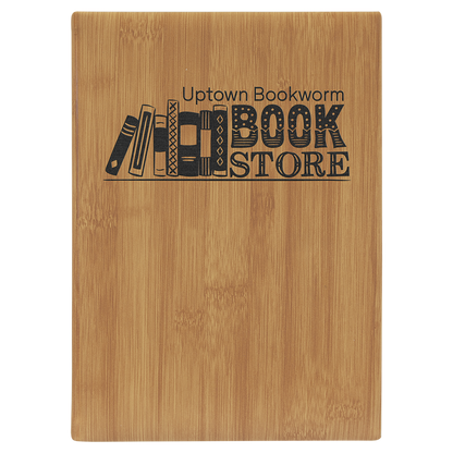 7" x 9.75" Bamboo Leatherette Journal – item GFT2247