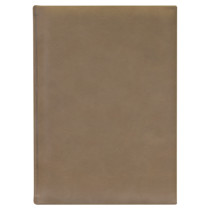 7" x 9.75" Light Brown Leatherette Sketch Book – item GFT2261 image 5