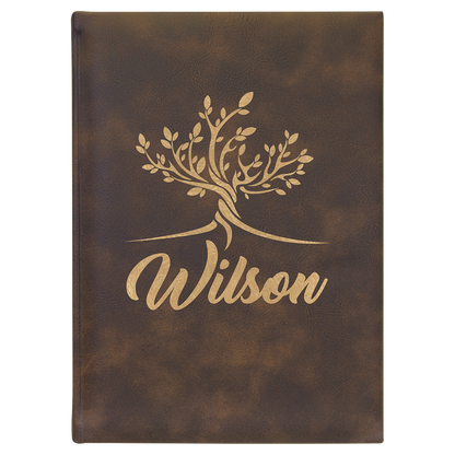 7" x 9.75" /Gold Leatherette Sketch Book – item GFT2269