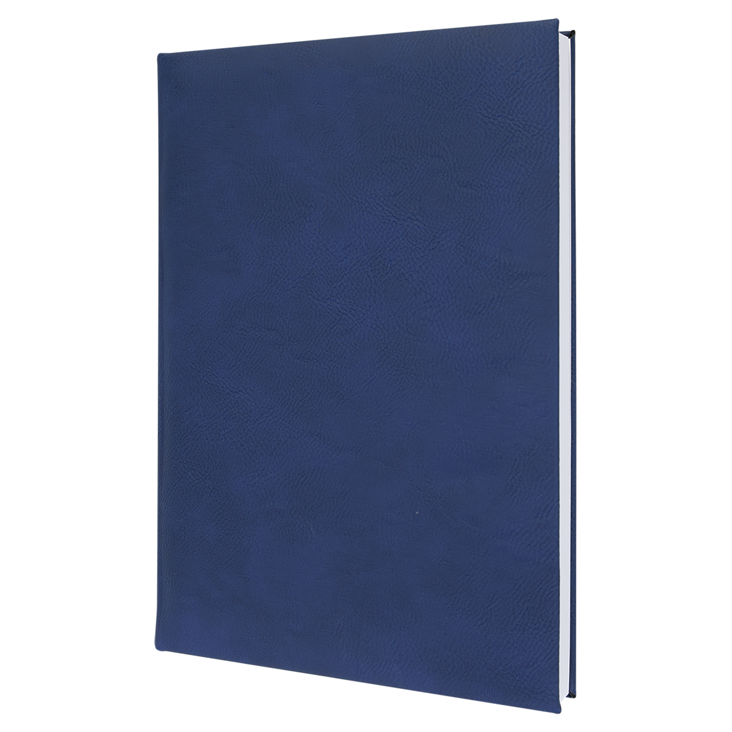 7" x 9.75" Blue/Silver Leatherette Sketch Book – item GFT2272 image 3