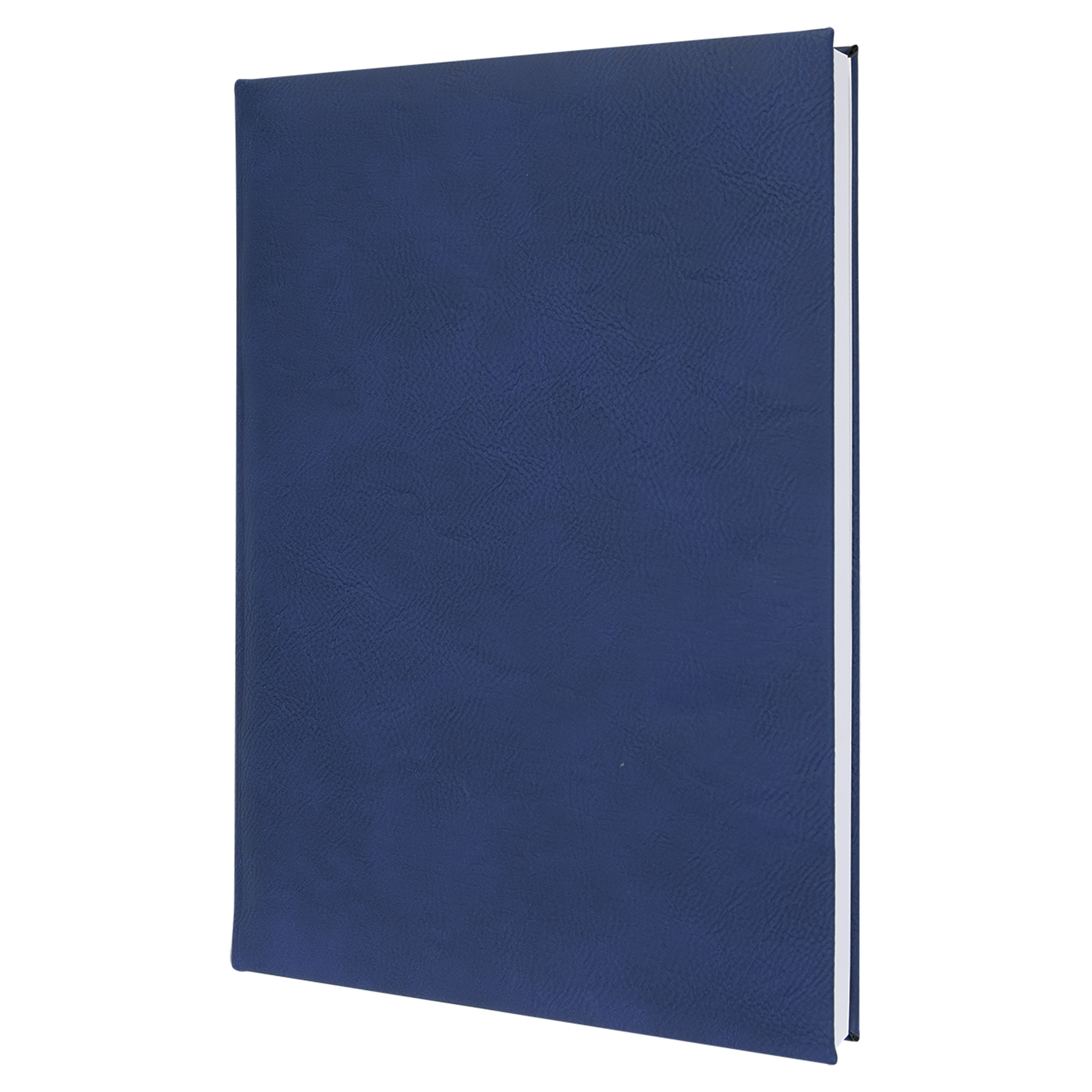 7" x 9.75" Blue/Silver Leatherette Sketch Book – item GFT2272 image 3