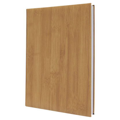 7" x 9.75" Bamboo Leatherette Sketch Book – item GFT2273 image 3