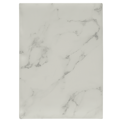 7" x 9.75" White Marble Leatherette Sketch Book – item GFT2274 image 4