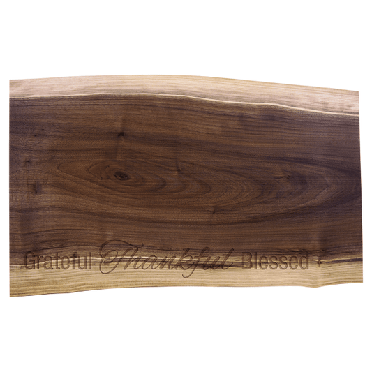 20" x 12" Black Walnut Cutting and Charcuterie Board – item GFT2321