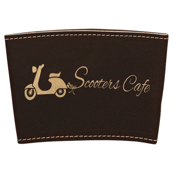 3" Laserable Leatherette Mug Sleeve – item GFT