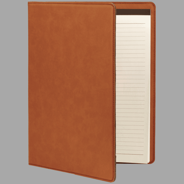 Rawhide Laserable Leatherette Portfolio with Lined Pad – item GFT267 image 2