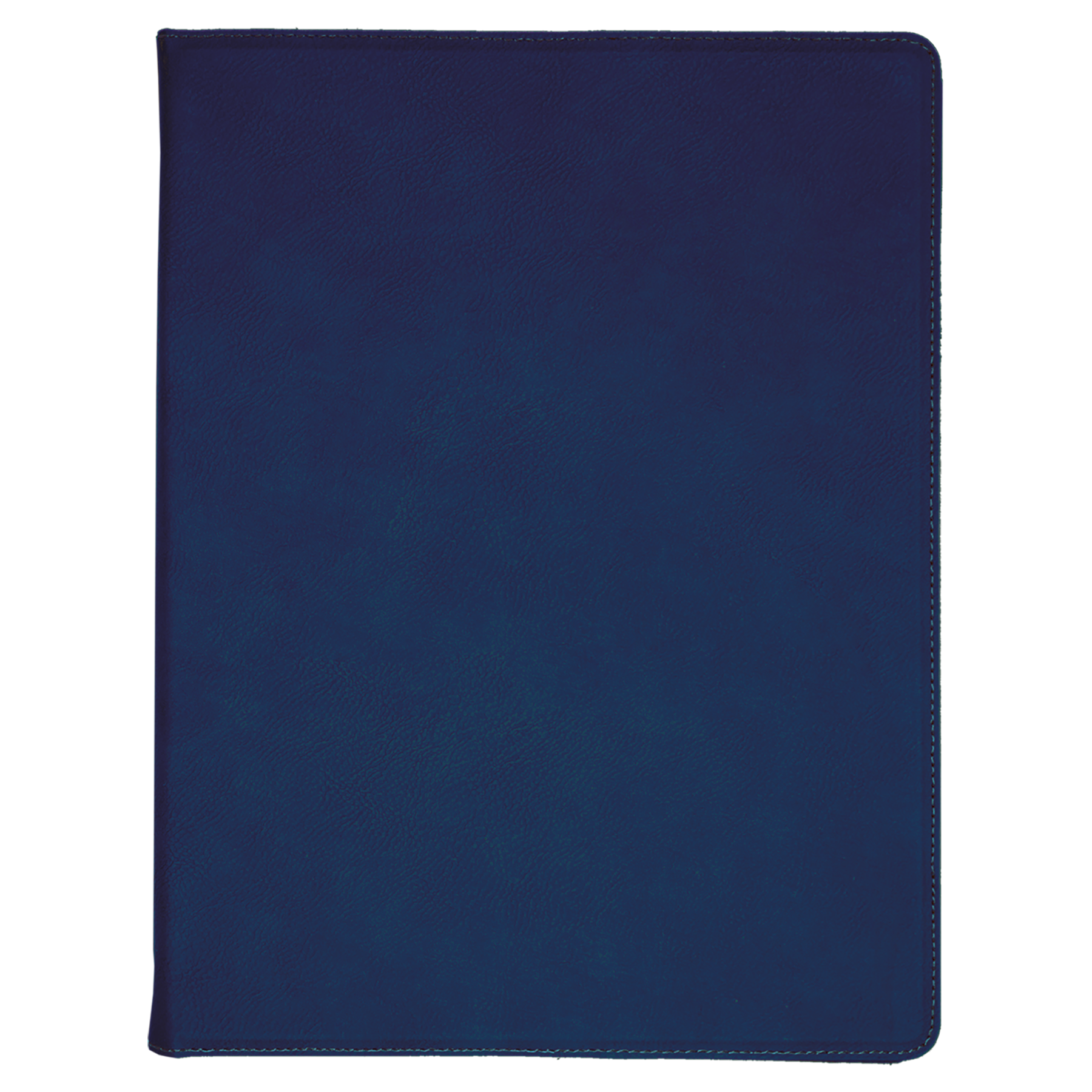 9.5" x 12" Blue/Black Leatherette Portfolio – item GFT347 image 4