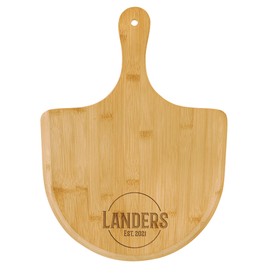 15.5" x 11" Bamboo Pizza Board – item GFT439