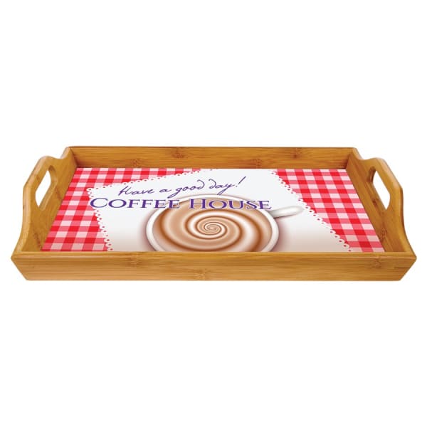 16.5" x 9.75" Bamboo Serving Tray – item GFT455