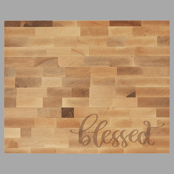 Maple Butcher Block Cutting Board – item GFT485