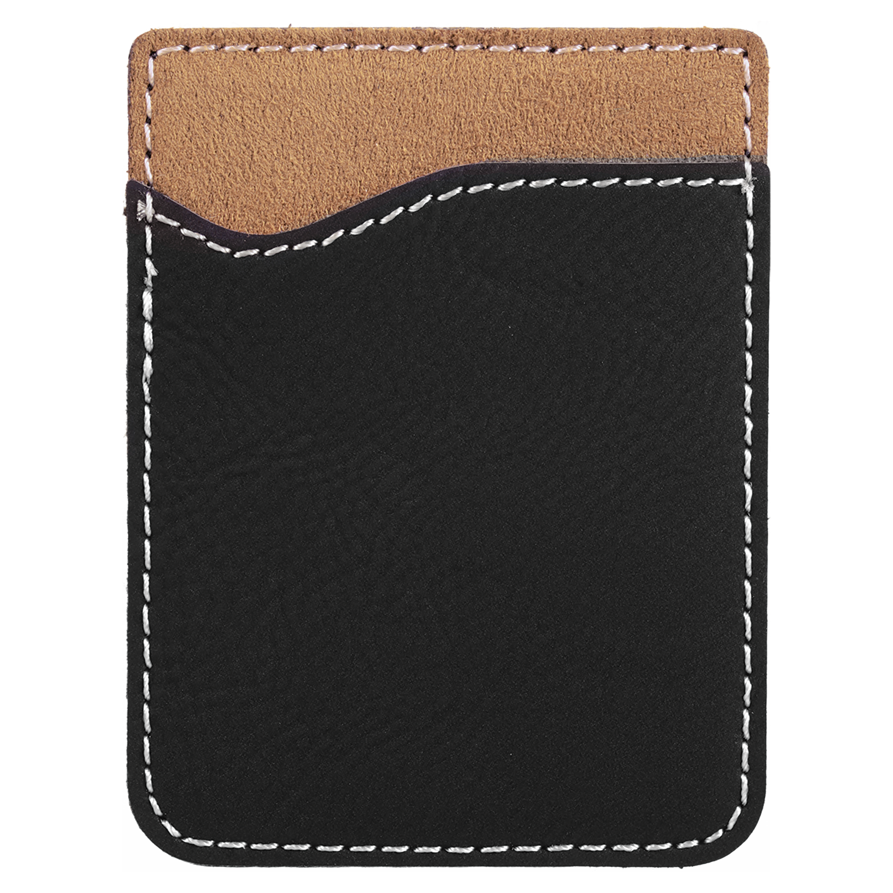2.375" x 3.125" /Gold Leatherette Phone Wallet – item GFT522A image 2