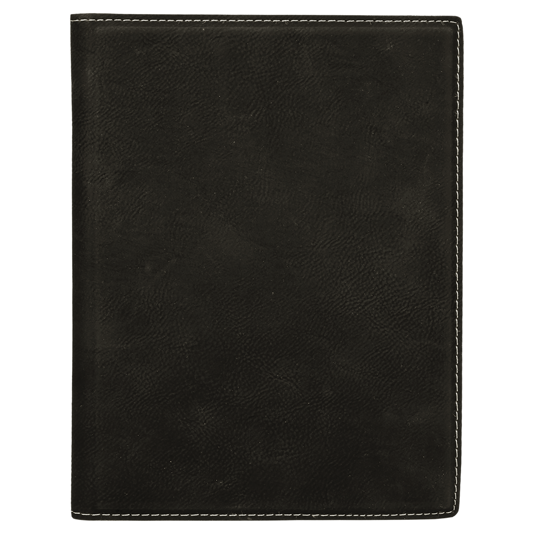 7" x 9" Black/Silver Leatherette Small Portfolio – item GFT613 image 5