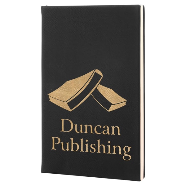 5.25" x 8.25" /Gold Leatherette Journal – item GFT653 image 5