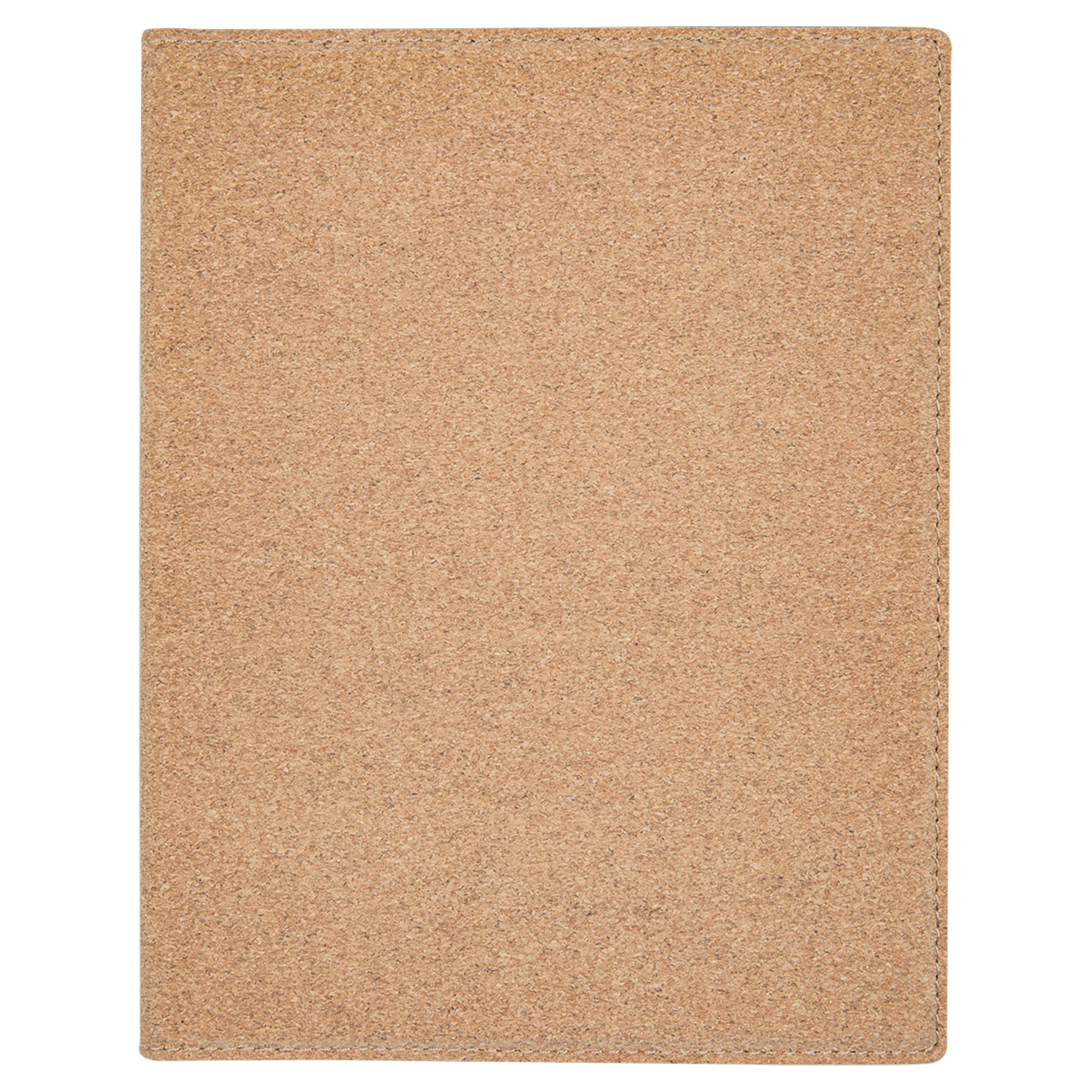 7" x 9" Light Brown Cork Leatherette Portfolio – item GFT783 image 4