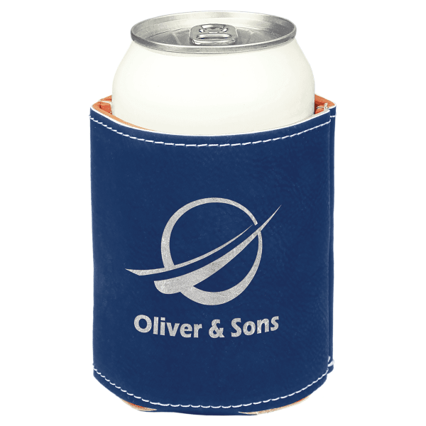 3.75" Laserable Leatherette Beverage Holder – item GFT-2 image 6