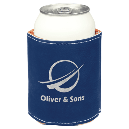 3.75" Laserable Leatherette Beverage Holder – item GFT-2 image 6