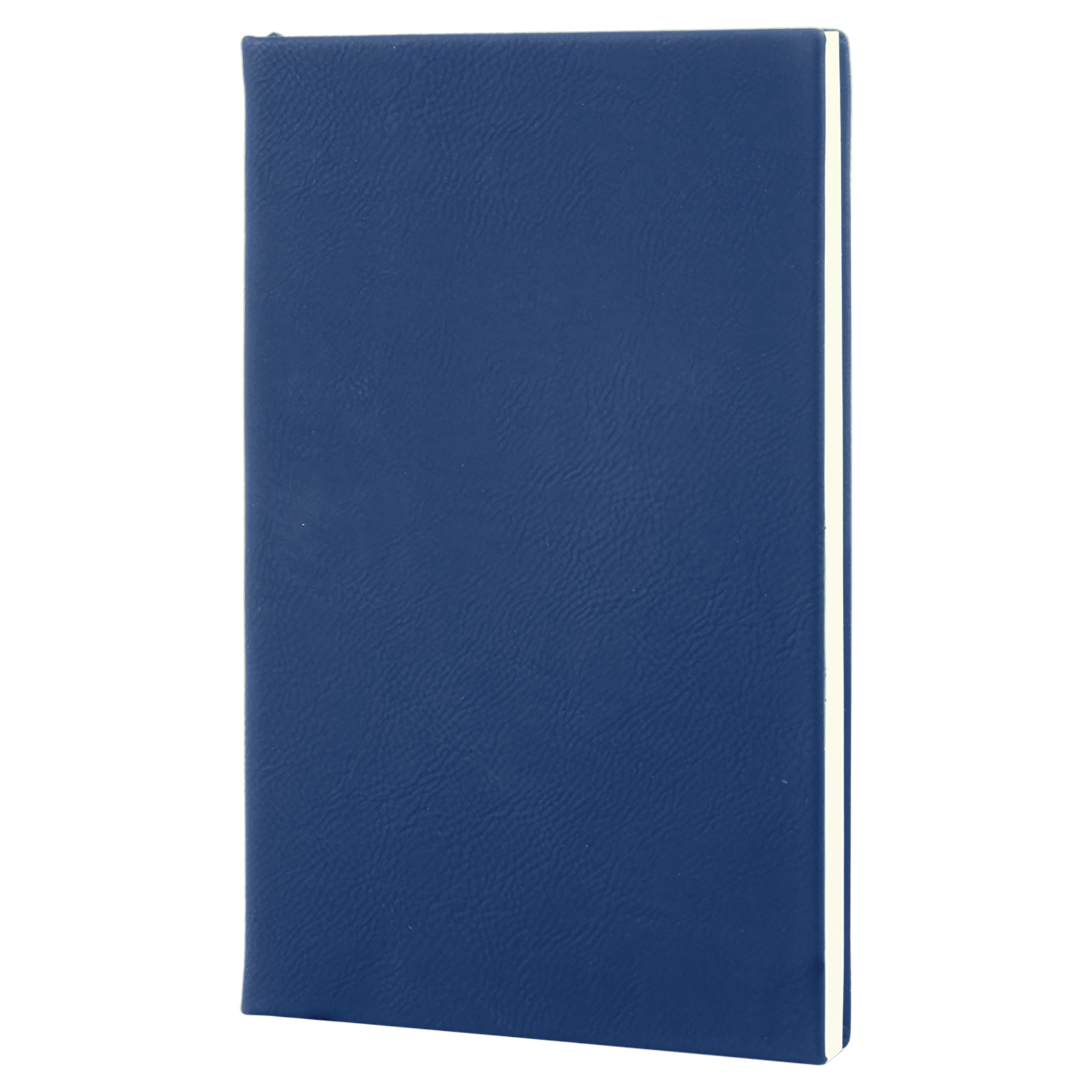 5.25" x 8.25" Blue/Silver Leatherette Journal – item GFT838 image 3