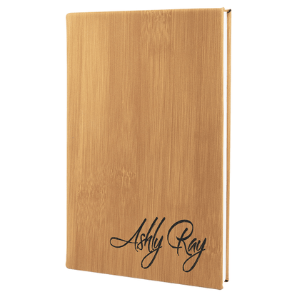 5.25" x 8.25" Bamboo Leatherette Journal – item GFT877 image 6