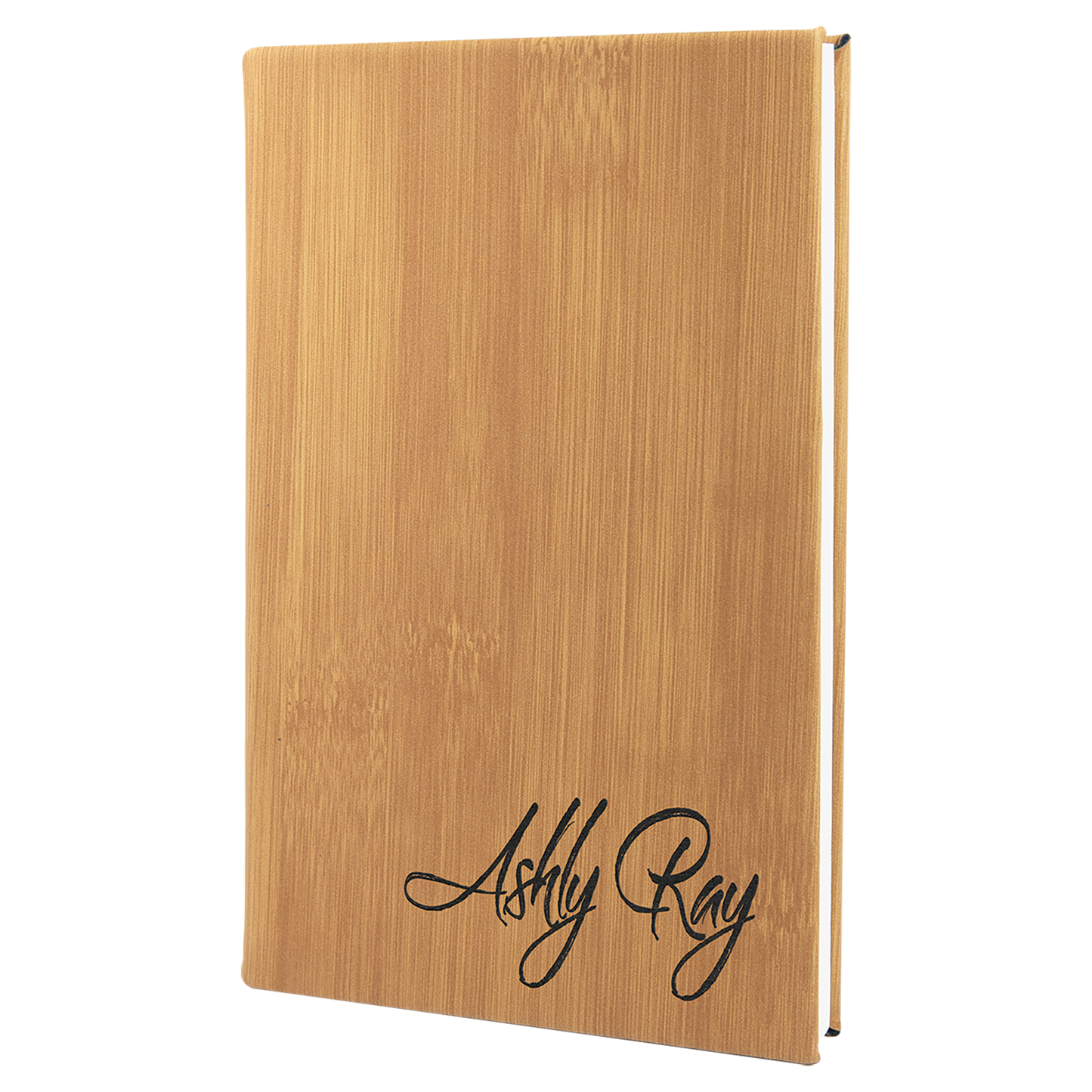 5.25" x 8.25" Bamboo Leatherette Journal – item GFT877 image 3