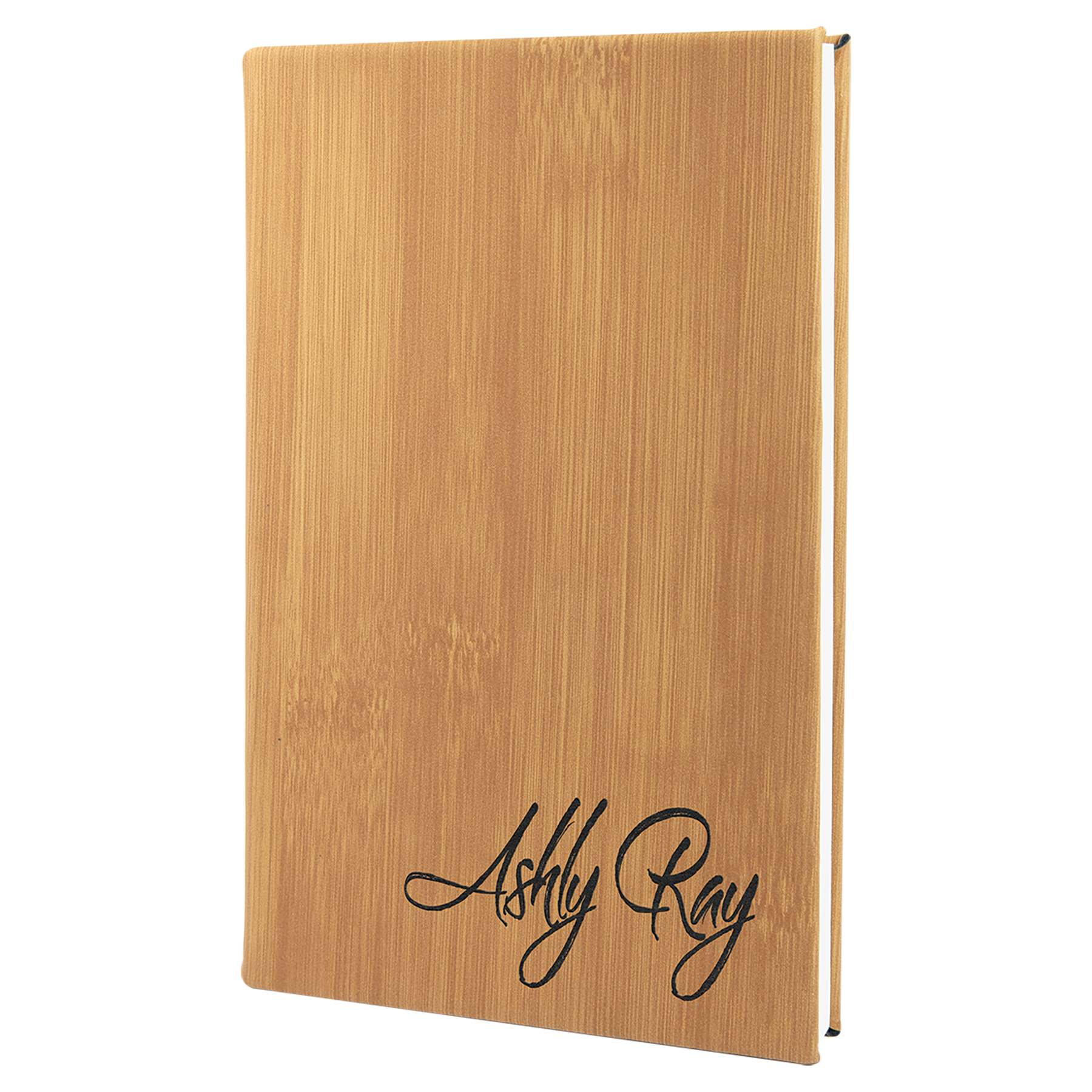 5.25" x 8.25" Bamboo Leatherette Journal – item GFT877 image 3