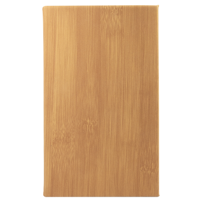 5.25" x 8.25" Bamboo Leatherette Journal – item GFT877 image 4