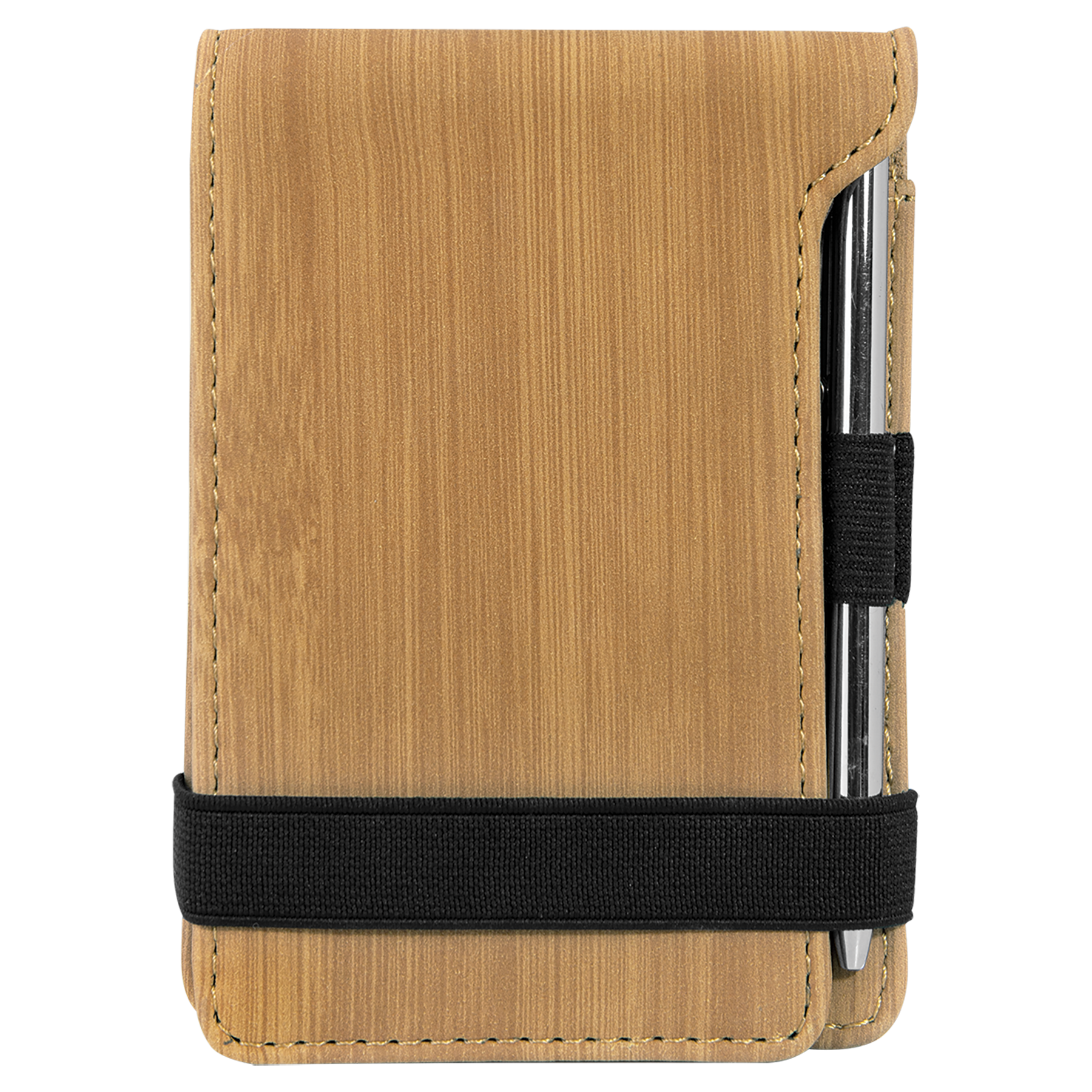 3.25" x 4.75" Bamboo Leatherette Mini Notepad – item GFT879 image 4