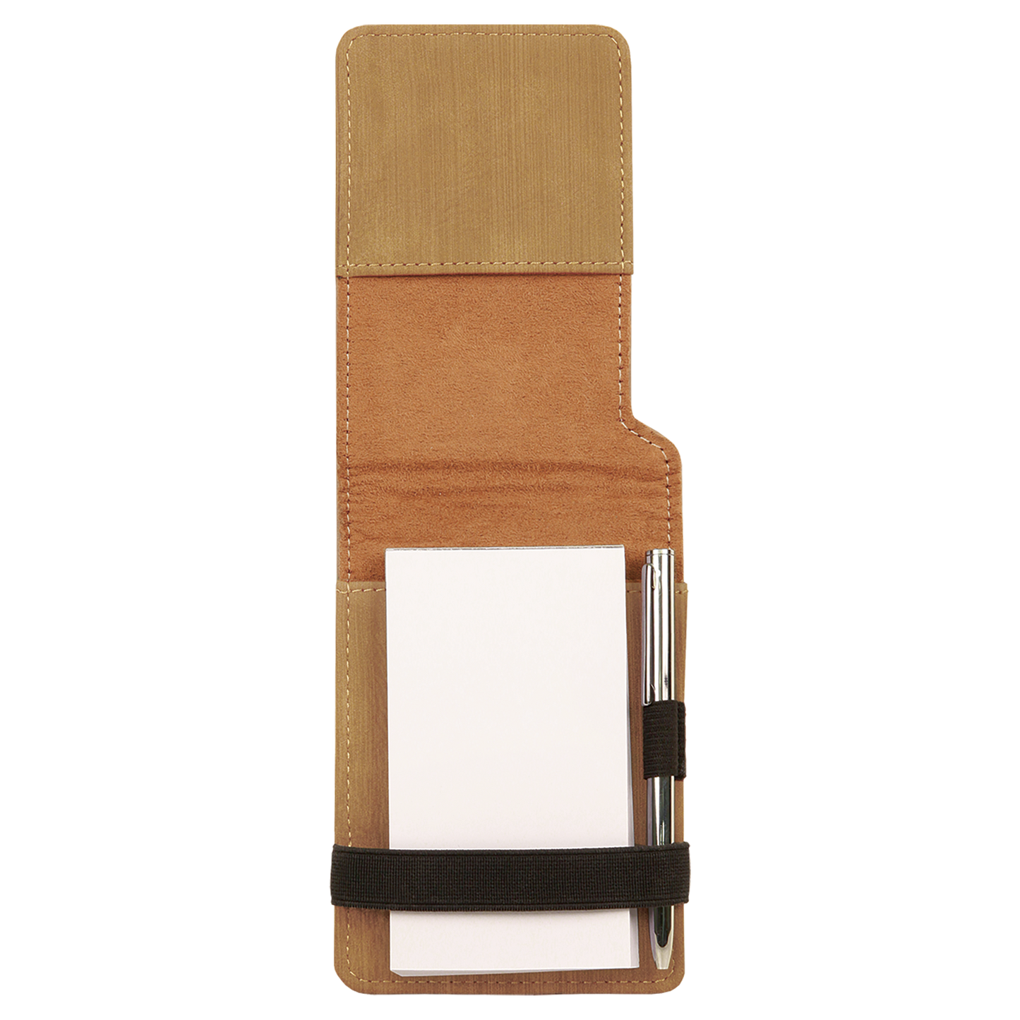 3.25" x 4.75" Bamboo Leatherette Mini Notepad – item GFT879 image 3