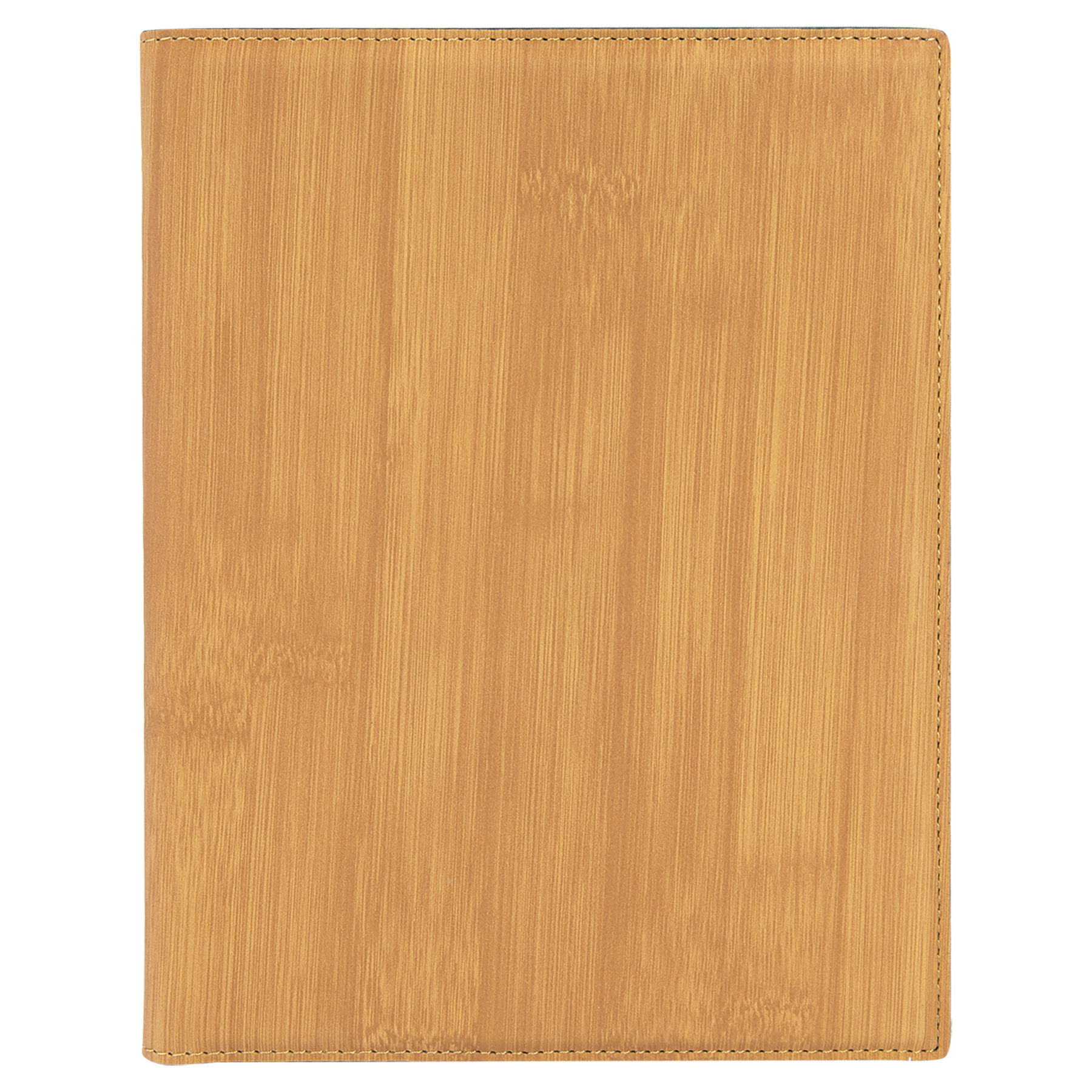 7" x 9" Bamboo Leatherette Small Portfolio – item GFT881 image 4