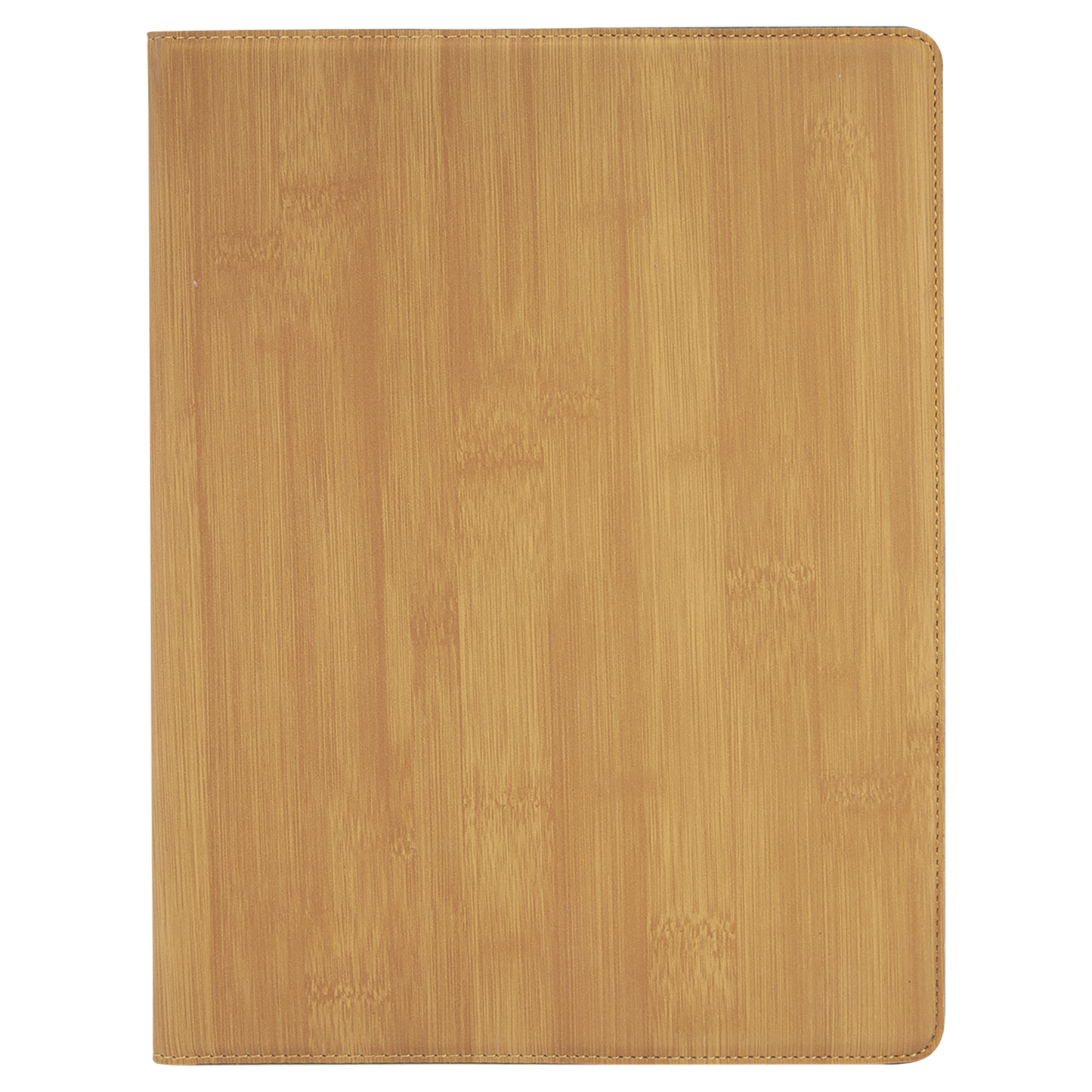 9.5" x 12" Bamboo Leatherette Portfolio – item GFT883 image 4