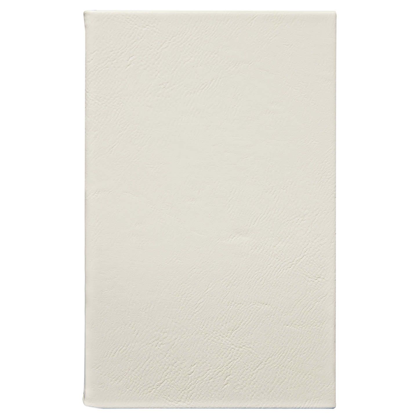 5.25" x 8.25" White/Black Leatherette Journal – item GFT930 image 5