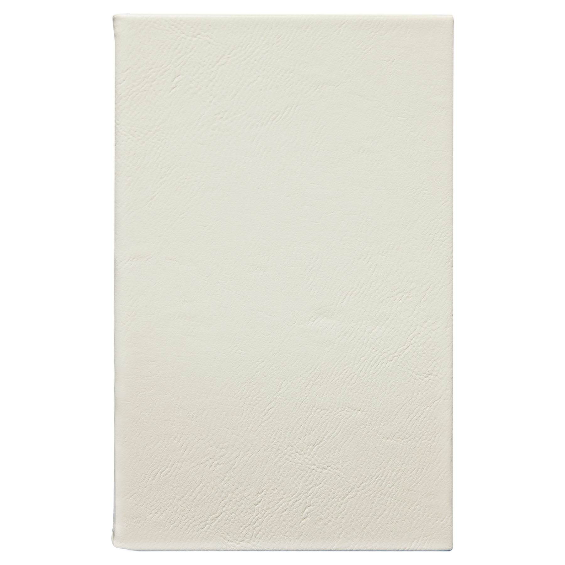 5.25" x 8.25" White/Black Leatherette Journal – item GFT930 image 5