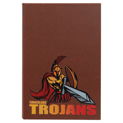 5.25" x 8.25" Football Leatherette Journal – item GFT932 image 5