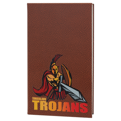 5.25" x 8.25" Football Leatherette Journal – item GFT932 image 2